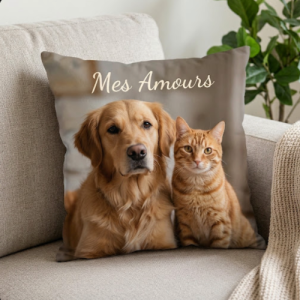 Coussin personnalisé