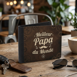 Porte feuille homme simili cuir